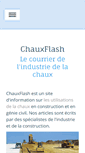 Mobile Screenshot of chauxflash.be